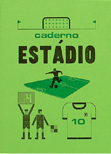 Caderno "Estádio" da Editora Serrote Publicacoes