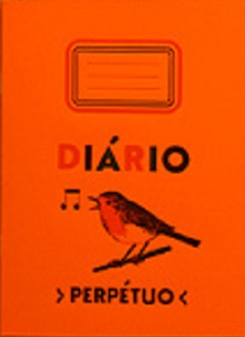 Notizheft "Diário Perpétuo" (Cover orange)