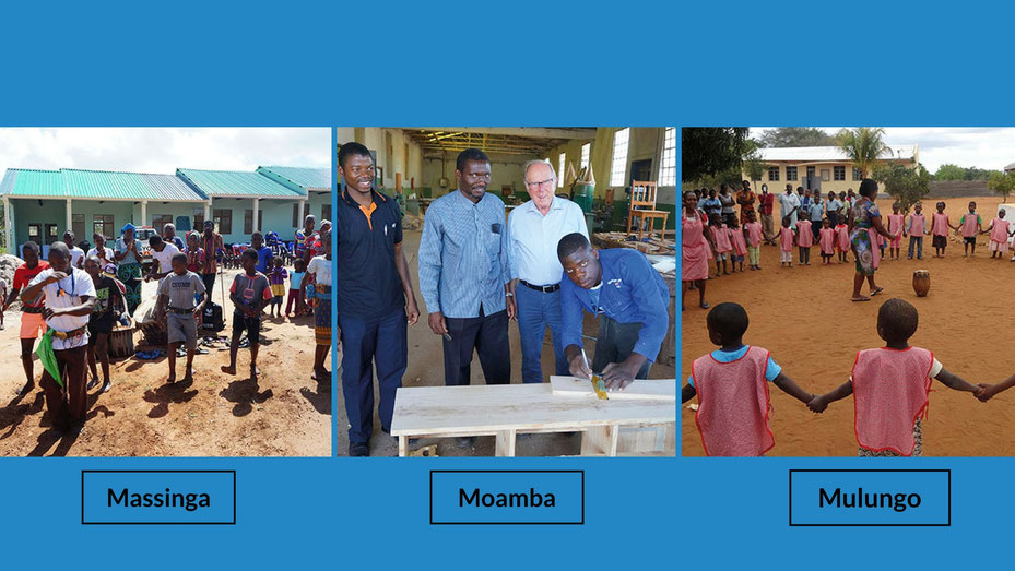 Handwerkschule und Internat in Mosambik helfen